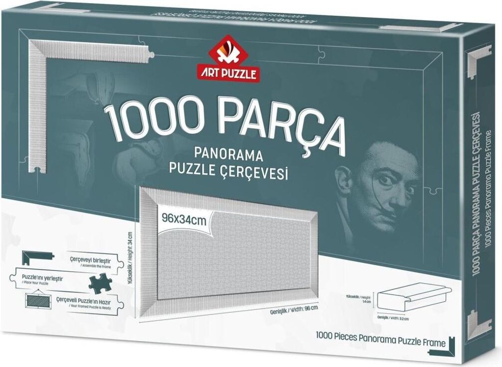 ART PUZZLE Rm Puzzle 96x34cm Weiß ( 14624)