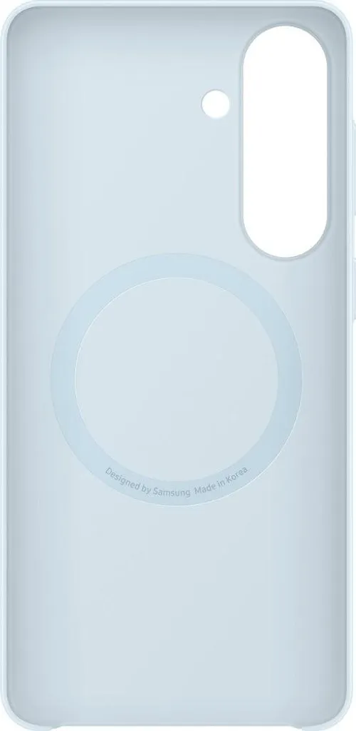Coque Magnétique en Silicone Samsung Galaxy S26 Plus Bleu Clair Doux