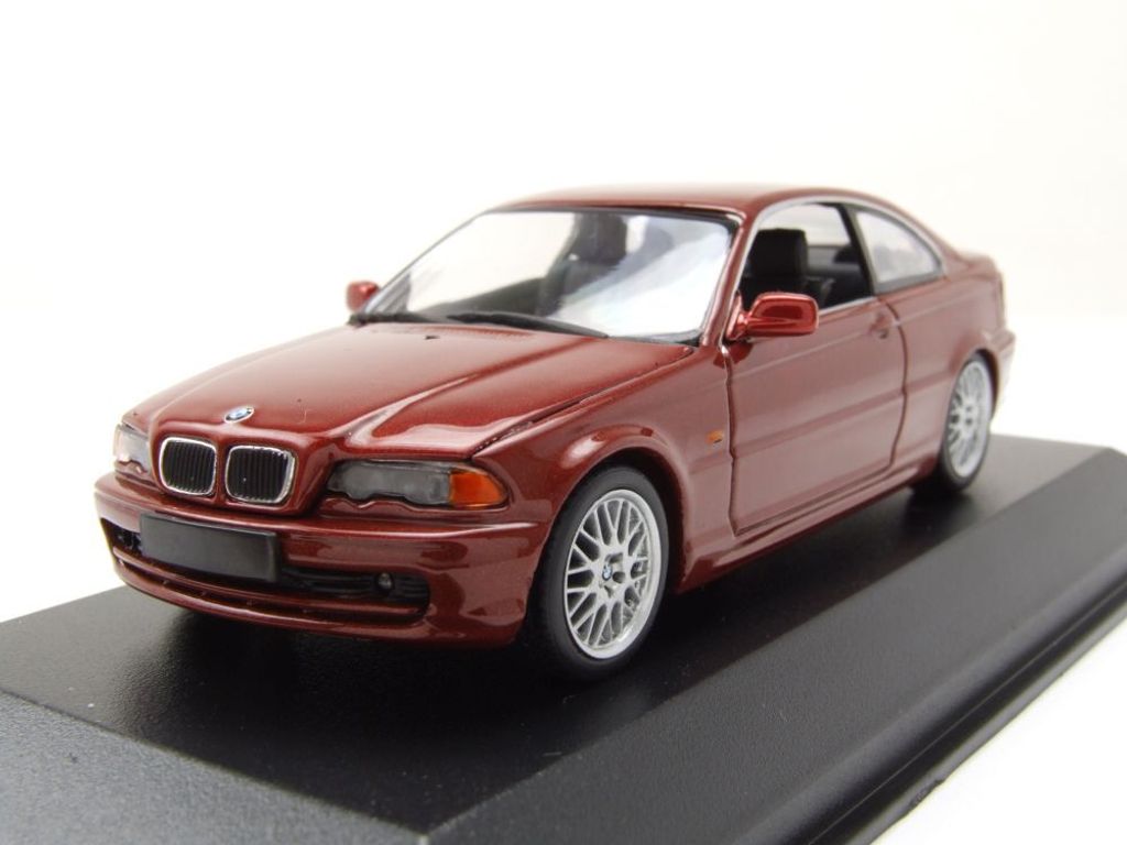Maxichamps 940028320 BMW 3er E46 Coupe 1999 rot metallic 1:43