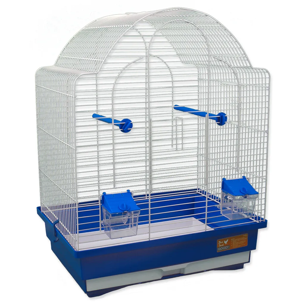 Gabbia BIRD JEWEL K9 bianco + blu 1 pz