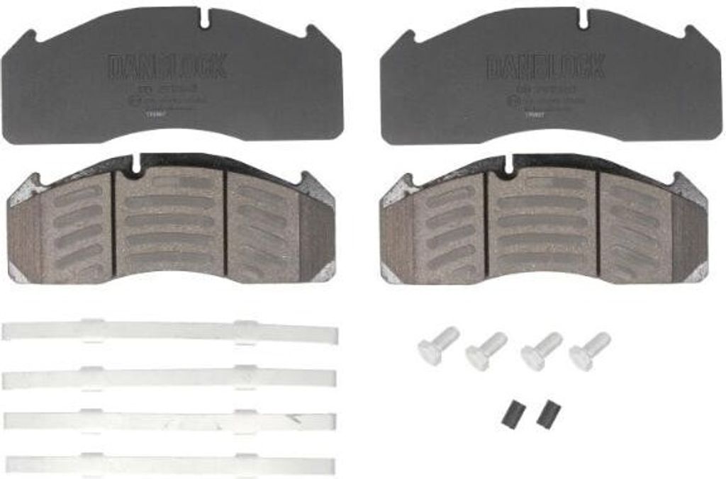 DANBLOCK Bremsbeläge Satz Bremsklötze für VOLVO B12 DB 2912582