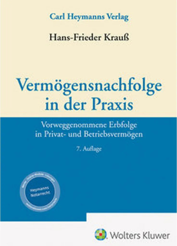 Livre Vermögensnachfolge pour organiser sa succession franco-allemande