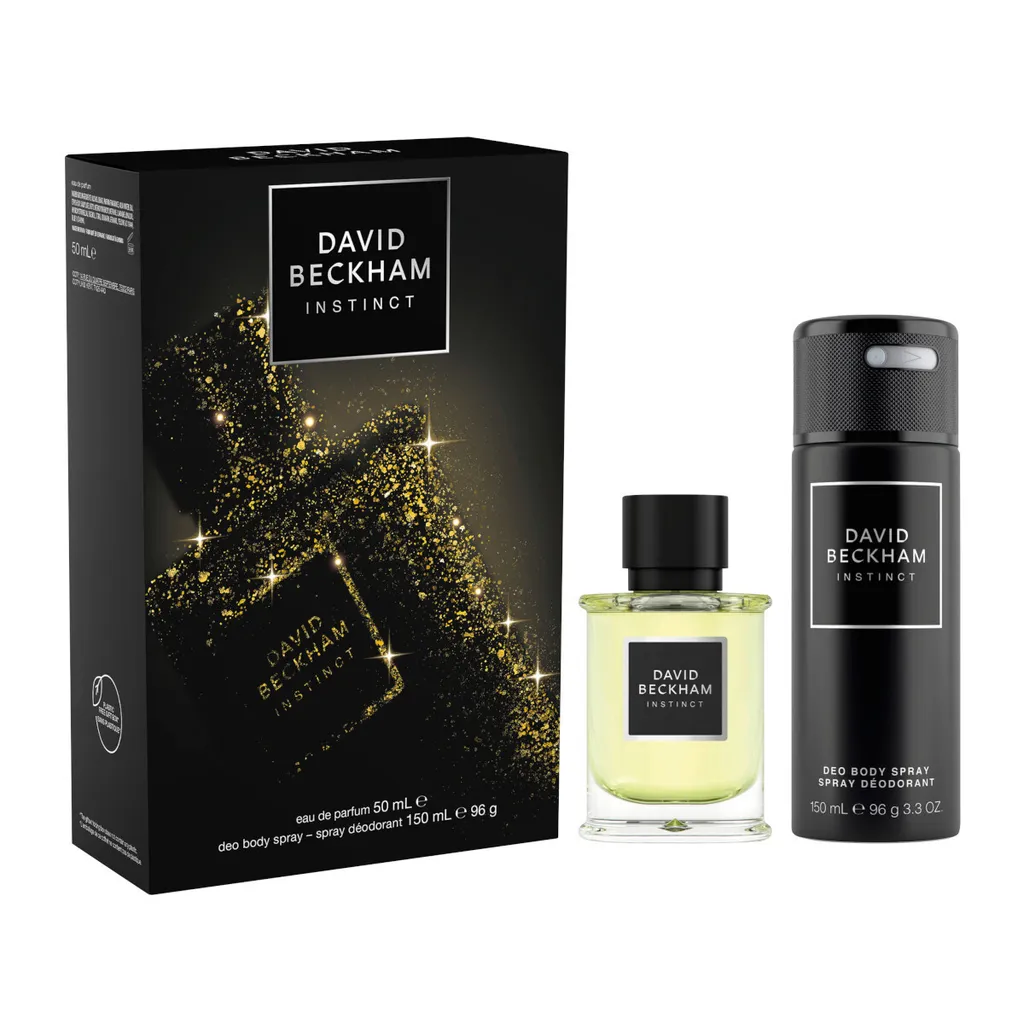 Coffret Cadeau Homme David Beckham Instinct Eau de Parfum pour le Corps