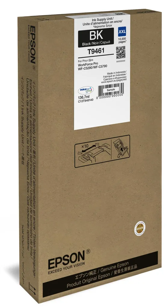 Cartouche Epson 5790 5710 Noir : Solution pour Gros Volume d'Impression - 2