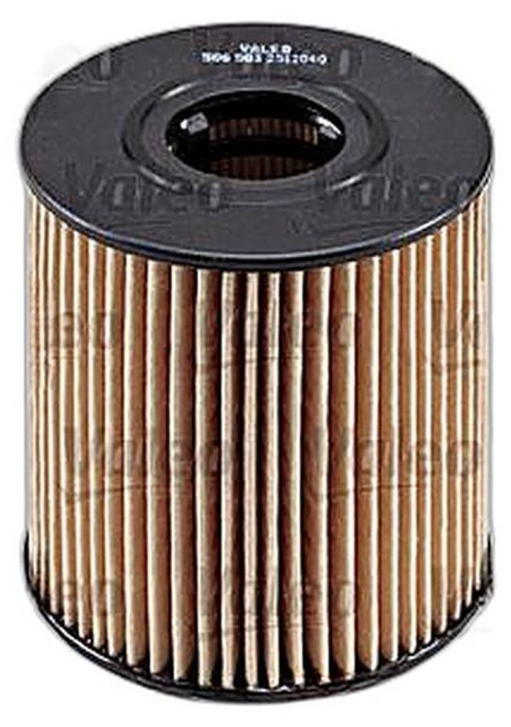 Valeo Service 586503, Ölfilter, Schwarz, Gelb, Patrone, Produktbild 