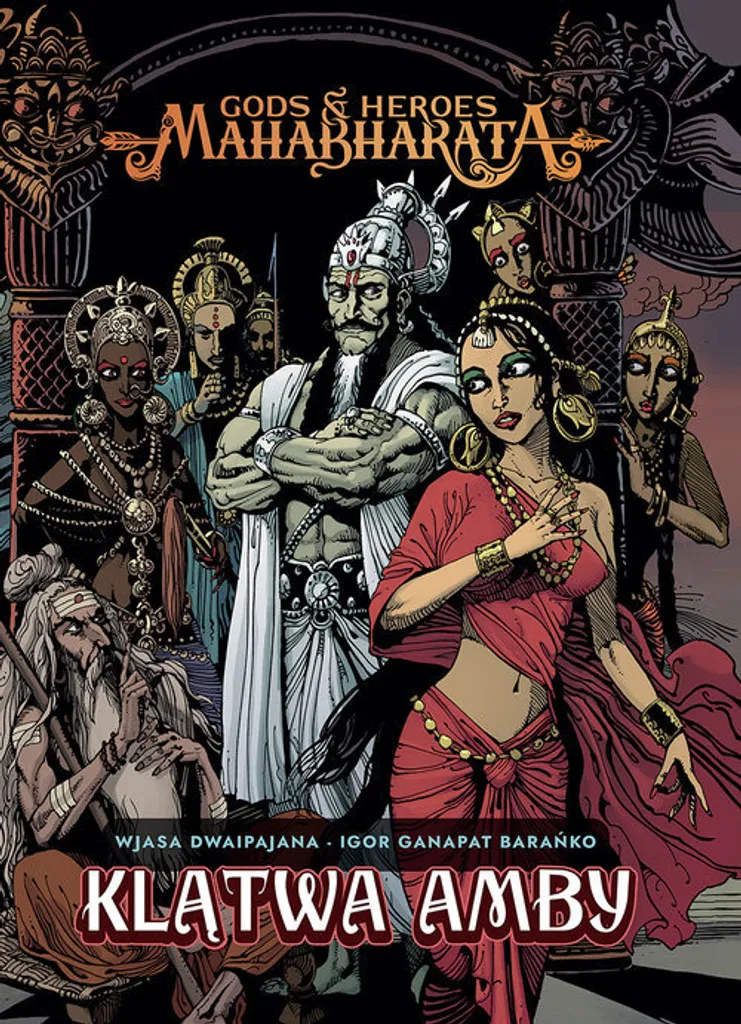 Mahabharata 1 La Malédiction d'Amba - BD Épique de Jean-Claude Gal