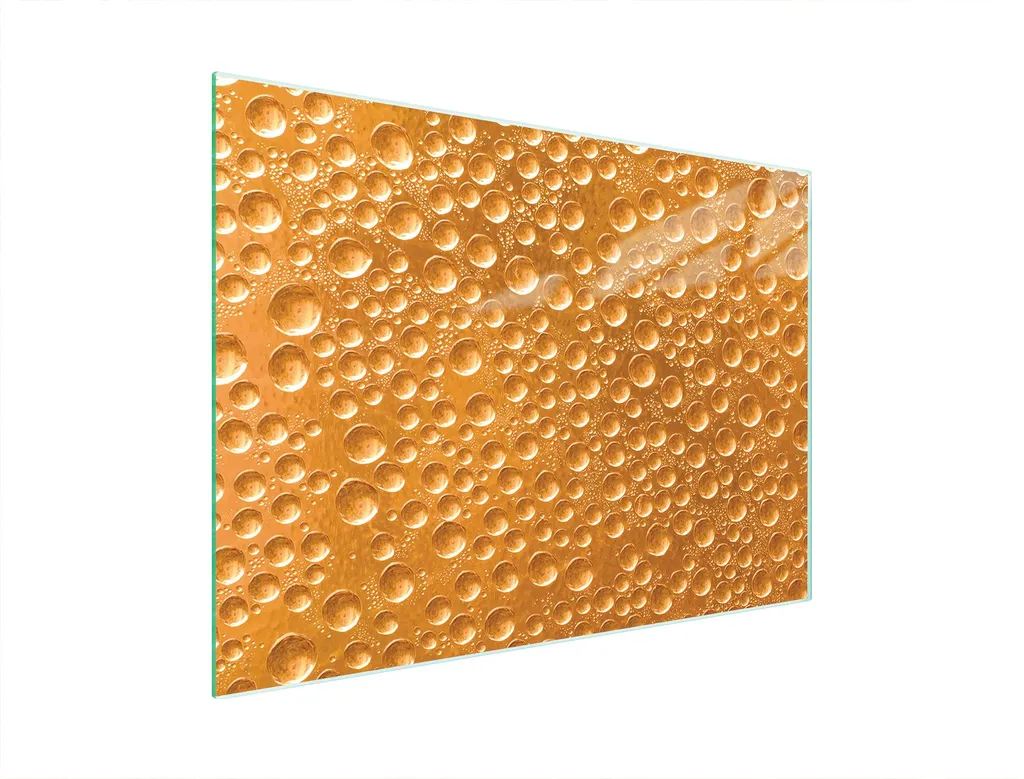 Tagliere in Vetro 40x30 Gocce | Protezione Piano Cottura Elegante