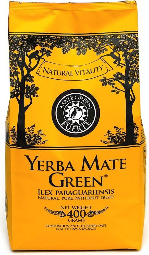YERBA MATE GRÜN FUERTE 400 g - MATE GRÜN Immagine del prodotto 