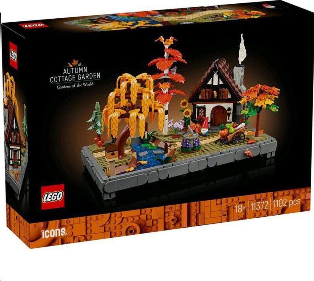 LEGO ICONS Chata a jesenná záhrada, Stavebnica, 18 rok / Obrázok produktu 