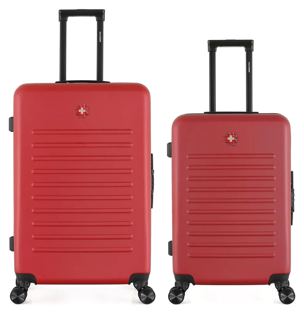 Lot de 2 Valises Rigides WIL par SWISS KOPPER pour Voyage et Court Séjour