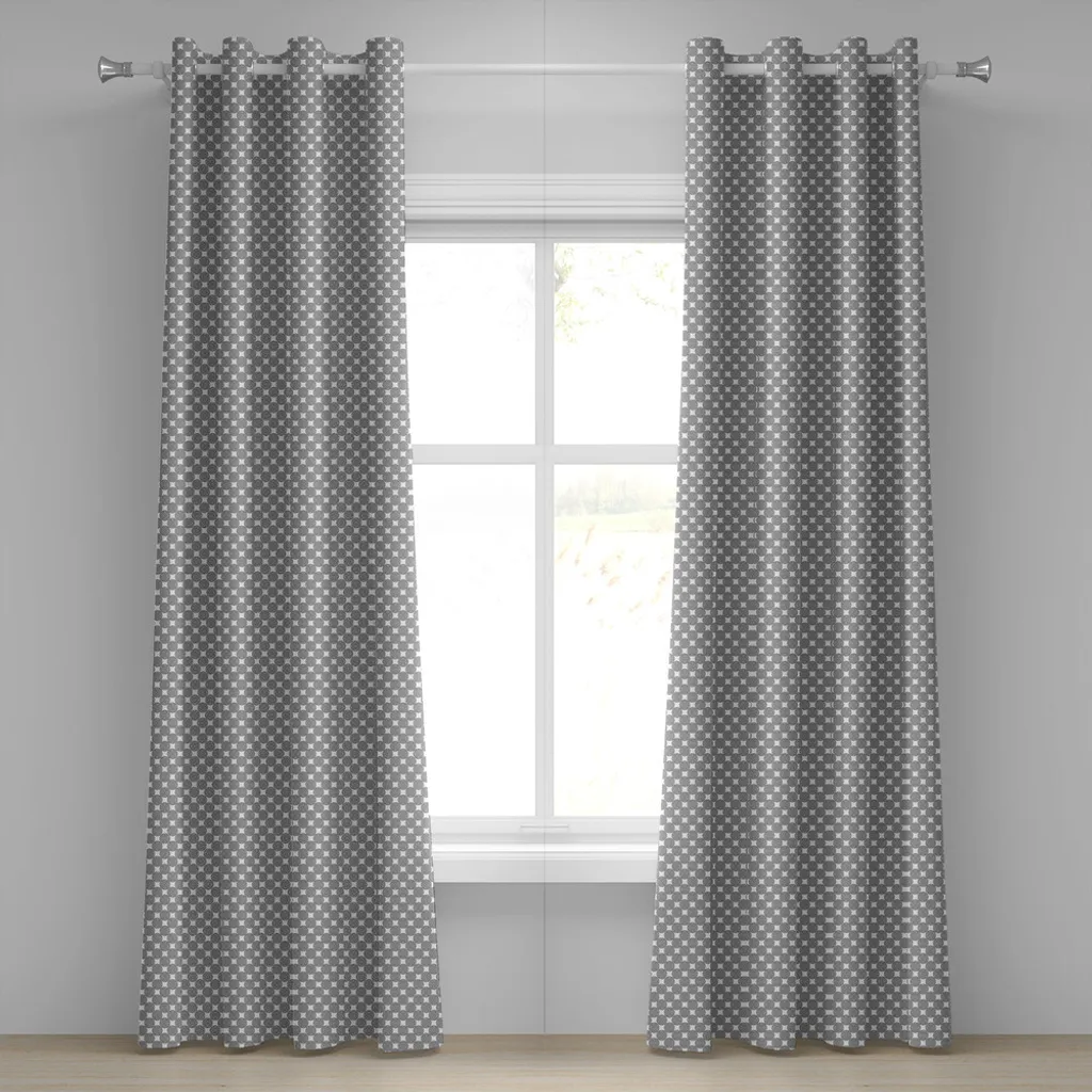 Tenda Artistica Vortex ABAKUHAUS 280x245cm Grigio Bianco Elegante