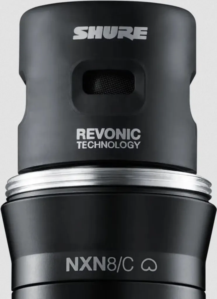 Microphone de chant dynamique cardioïde Shure Nexadyne 8/C pour scène et studio