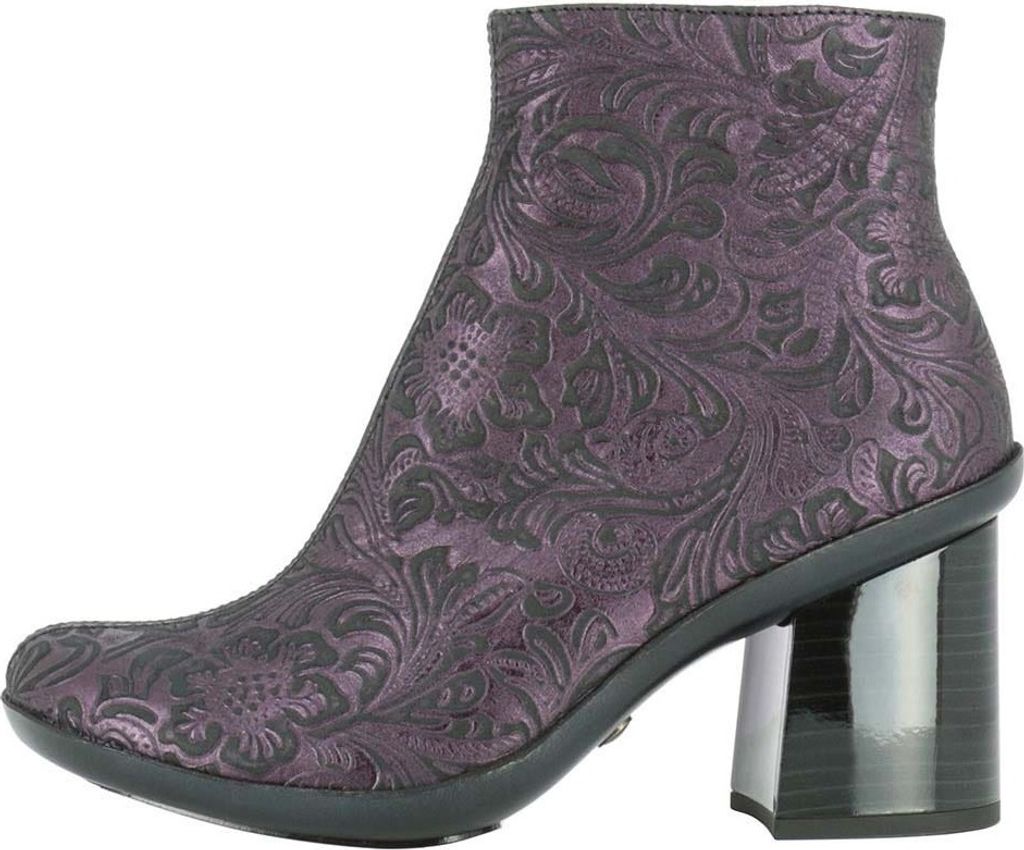 Neosens Schnürstiefel mit hohem Absatz Damen S3051 FANTASY ATLANTE CERISE / MARSANNE Gemustert