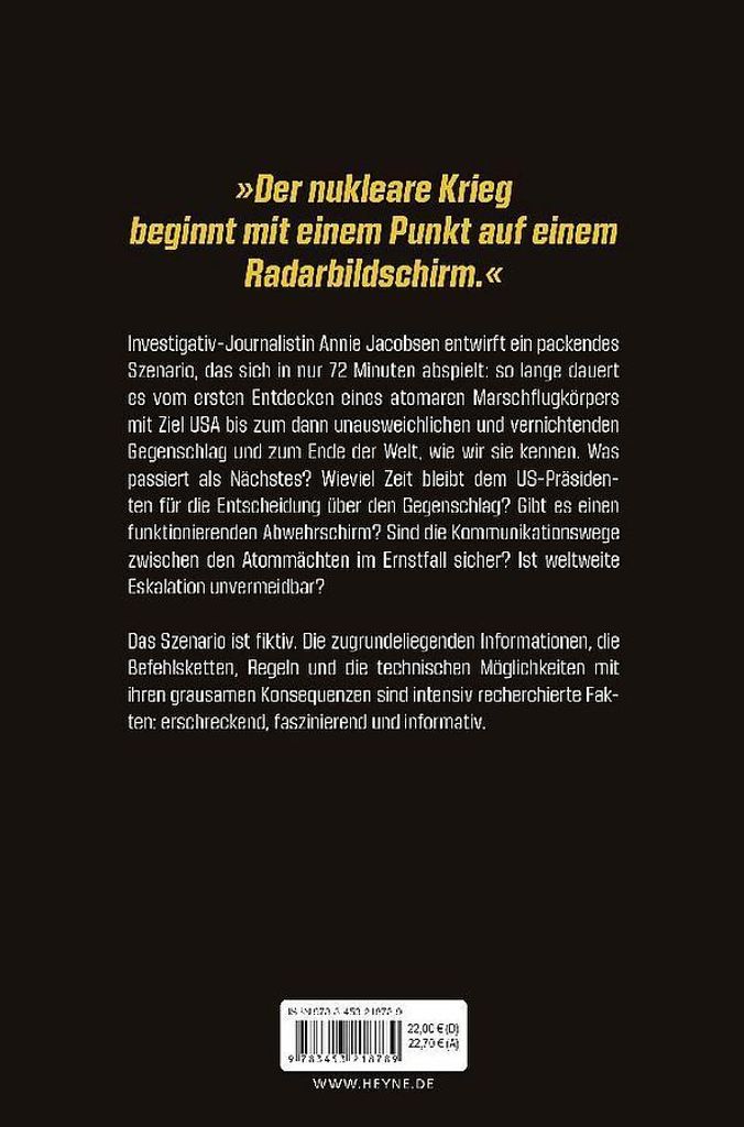 72 Minuten bis zur Vernichtung Produktbild 