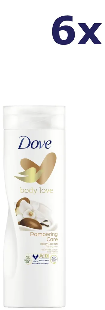 Soin Corporel Dove Beurre de Karité et Vanille 250ml - Nutrition Profonde
