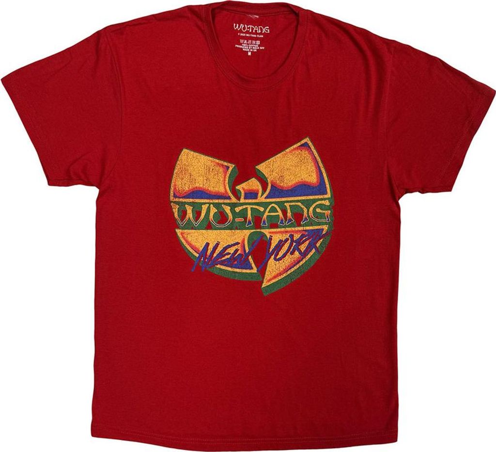 Wu-Tang Clan - "New York V1" T-Shirt für Herren/Damen Uni RO15412 (L) (Rot)