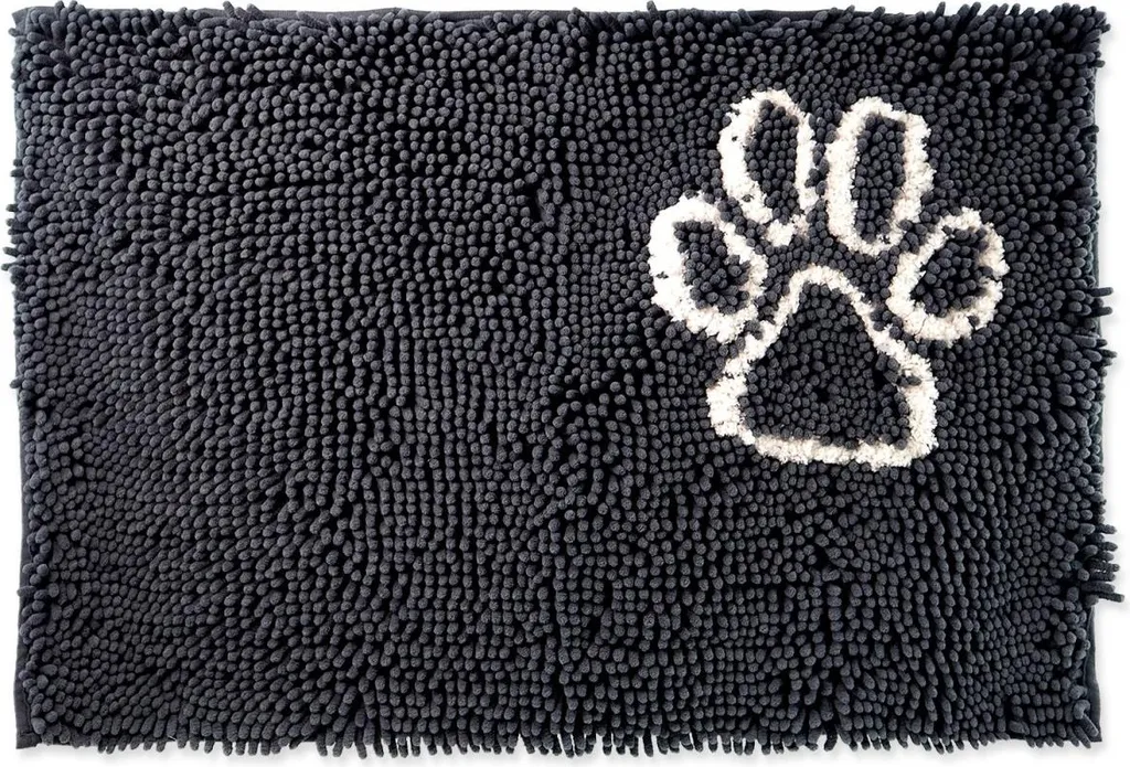 Tapis de léchage gris EPIC PETS Clean and Dry Matte de 152 cm