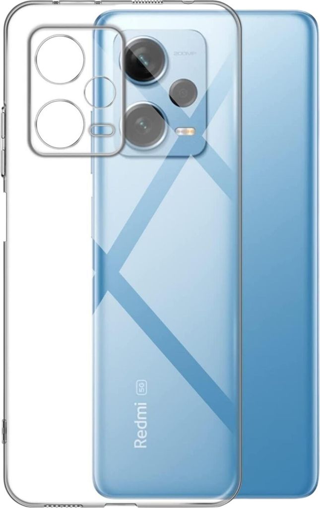 Hülle für Xiaomi Redmi Note 12 PRO PLUS 5G / Redmi Note 12 PRO+ 5G - Transparent Handyhülle Kratzfest Schutzhülle Ultra Dünn Phonillico