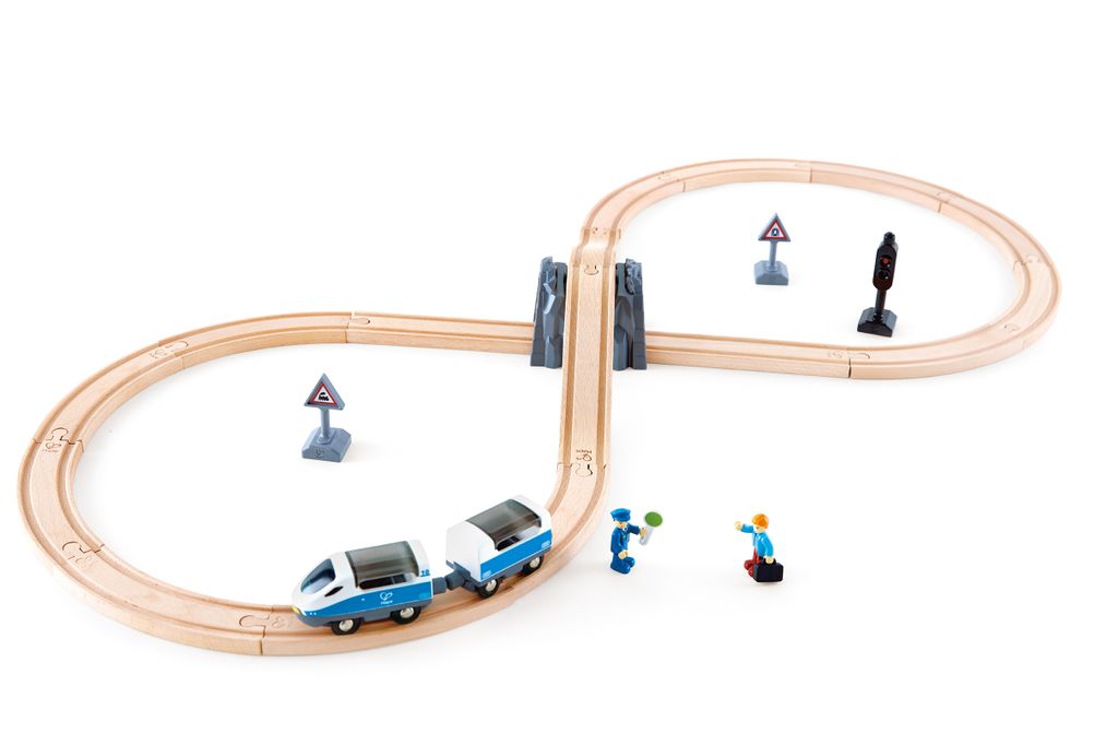 Hape Train Set de sécurité 8 Starter Image du produit 