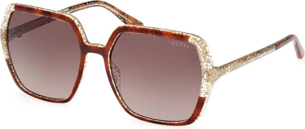 Lunettes Guess GU7883 5652F - Monture Solaire Femme Écaillée et Dorée