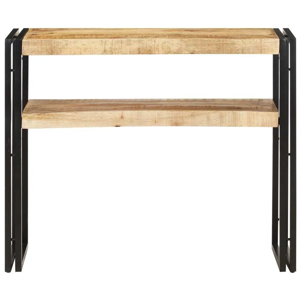 Consolle Design 90x30x75 cm in Legno di Mango | Arredo Soggiorno Chic