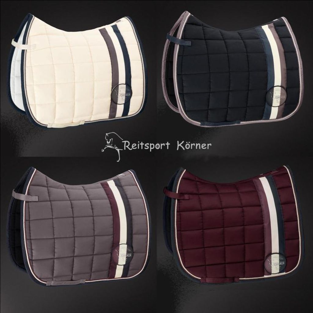 Eskadron Schabracke Platinum " Baumwolle BIG SQUARE " Form - Vielseitigkeit Farbe - champagner