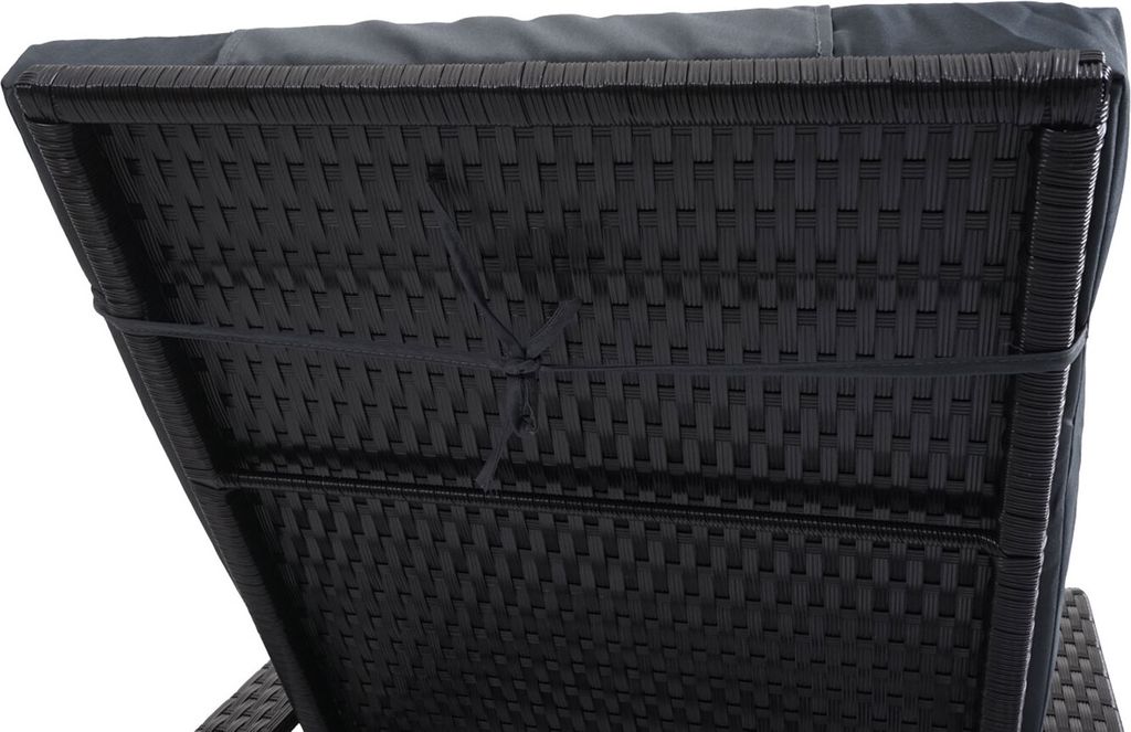 Poly-ratanové lehátko Carrara, Relax Lounger Garden Obrázok produktu 3