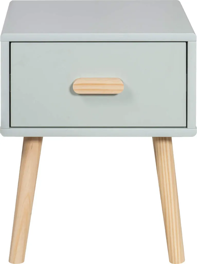 Table de chevet compacte 44 cm Mobili Rebecca gain de place MDF