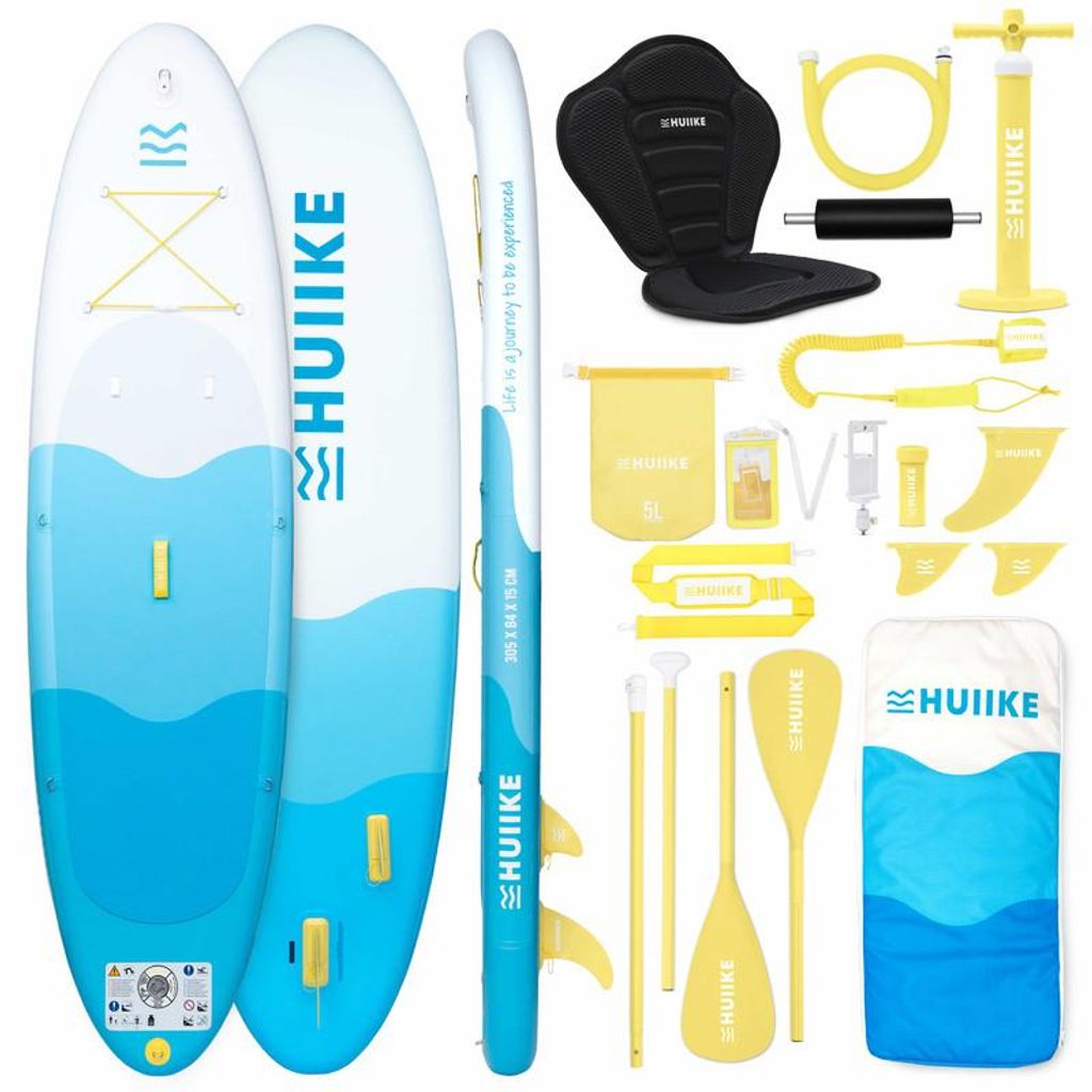 Tabla Paddle Surf Hinchable 10’ Convertible en Kayak. Imagen del producto 