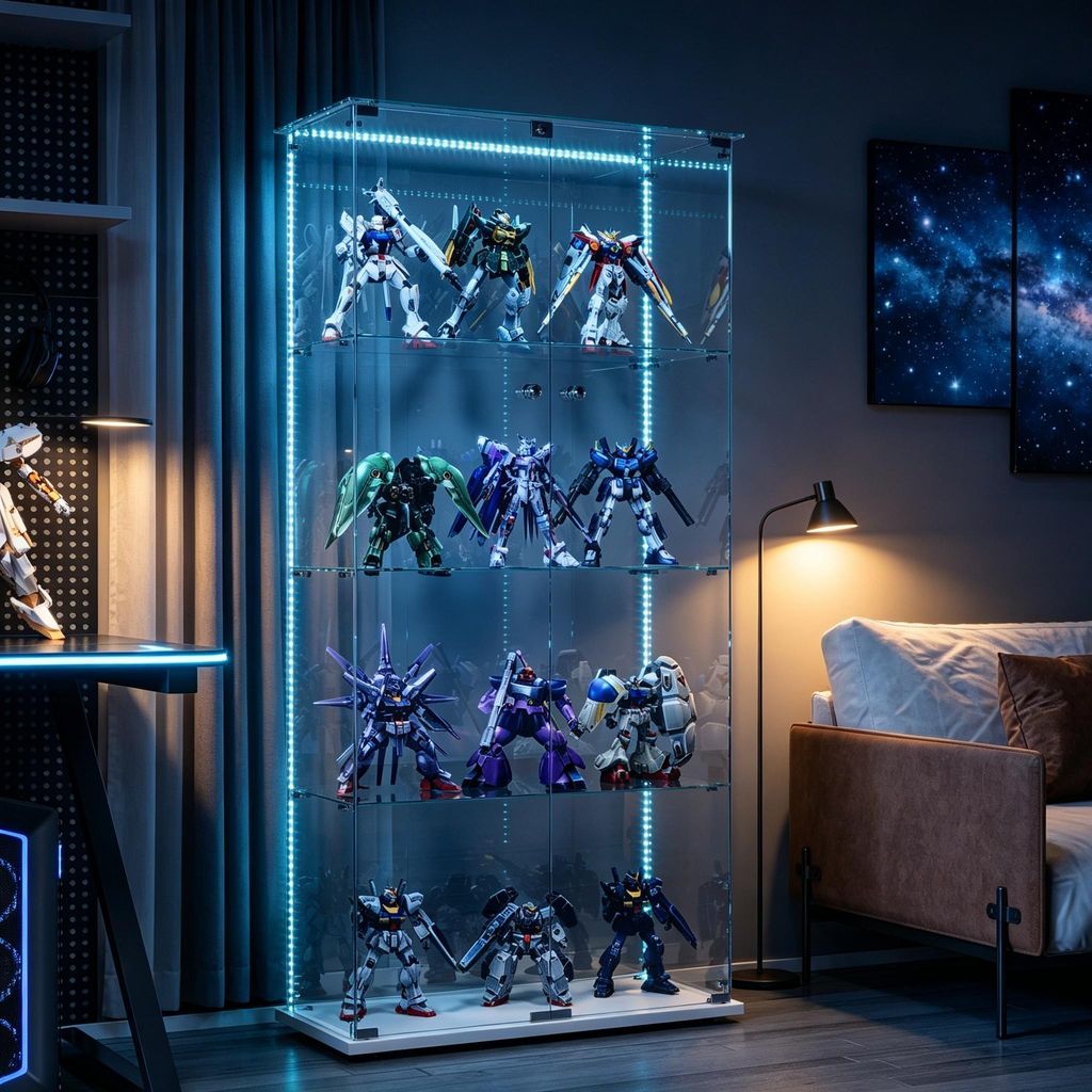 Vitrine réfrigérée INONEFT en verre avec éclairage LED, 2 Image du produit 