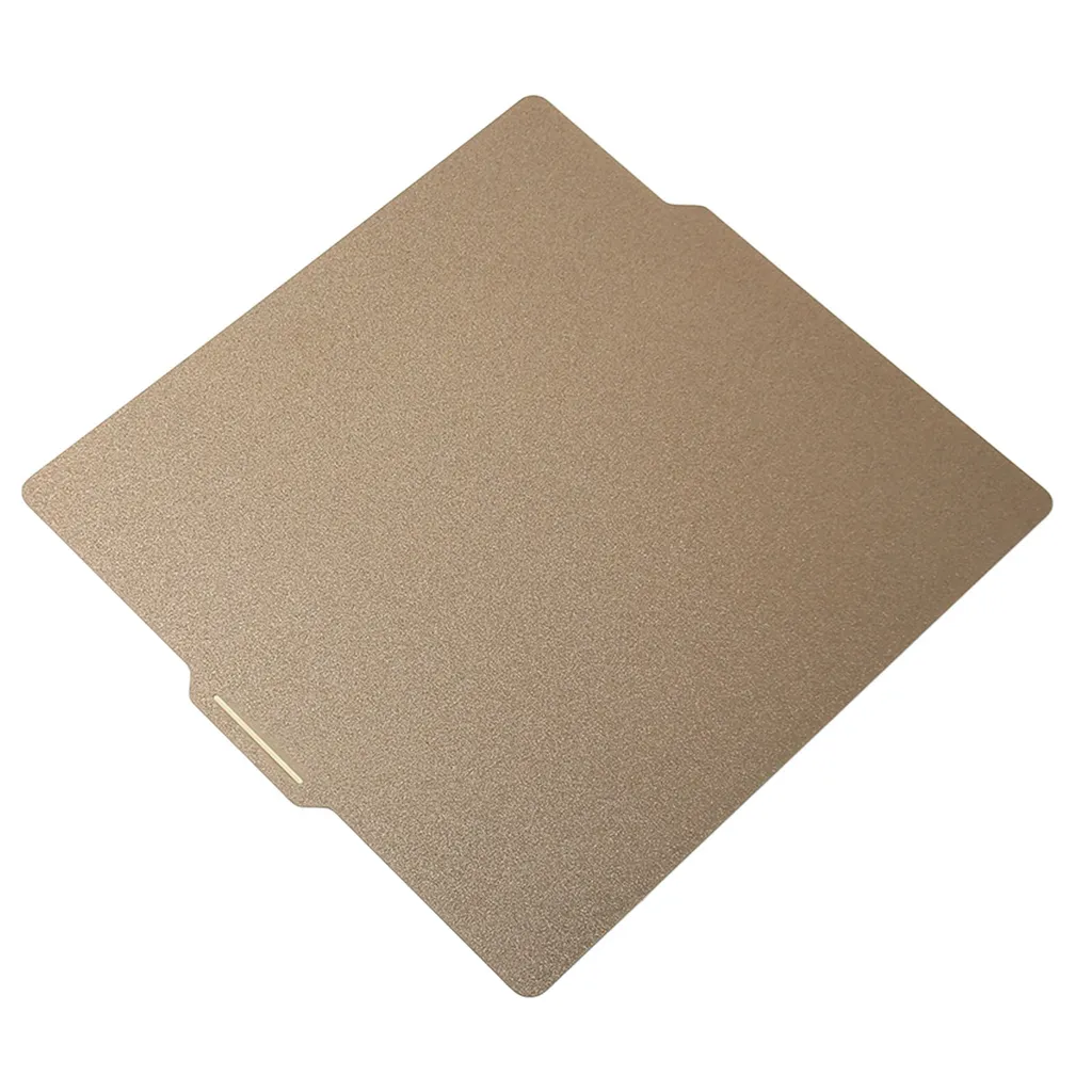 Plaque de construction PEI 257x257mm double face pour imprimante 3D