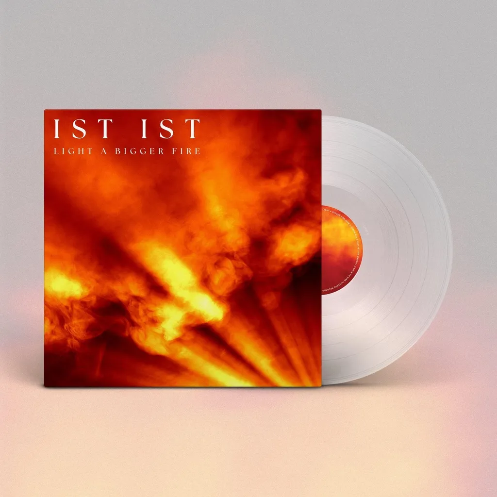 Disque Vinyle Ist Ist Light A Bigger Fire Album LP Clear Neuf