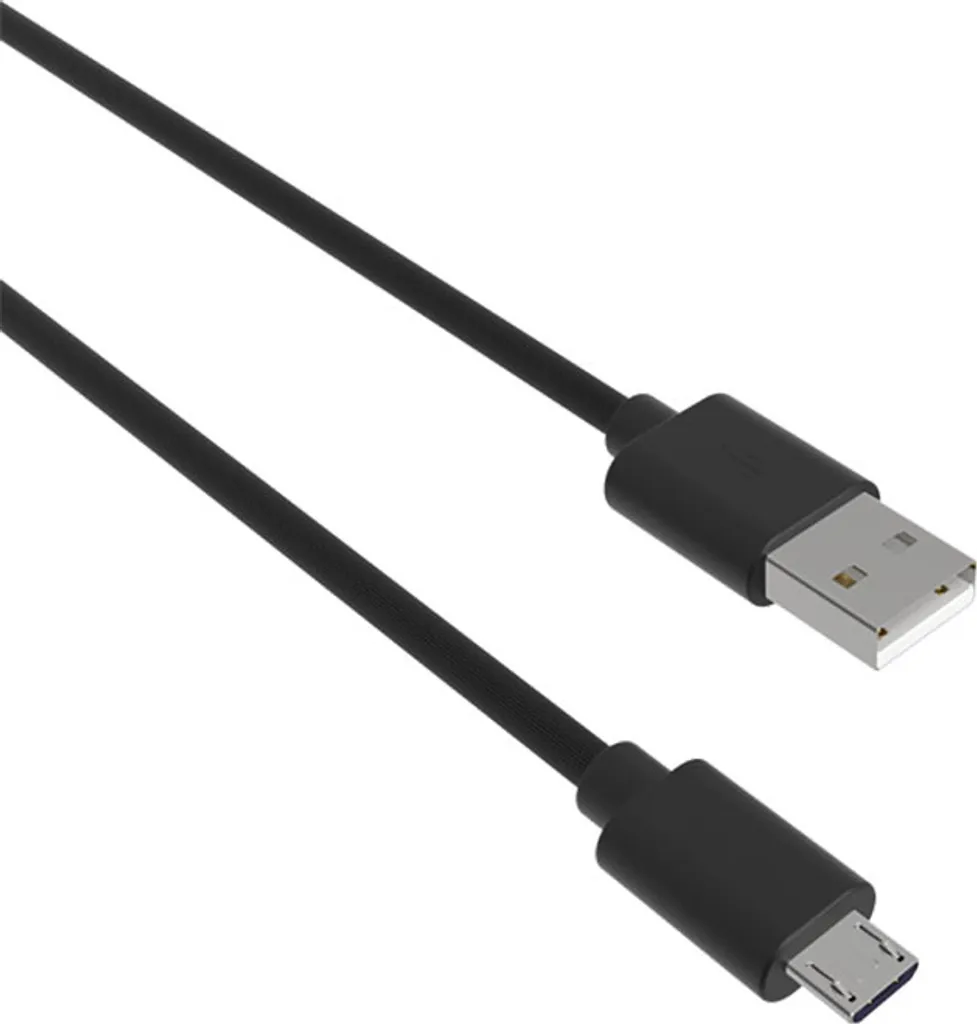 Jaym, Cavo da micro-USB a USB-A 2,4A per ricarica e sincronizzazione POP 1,5 m, nero