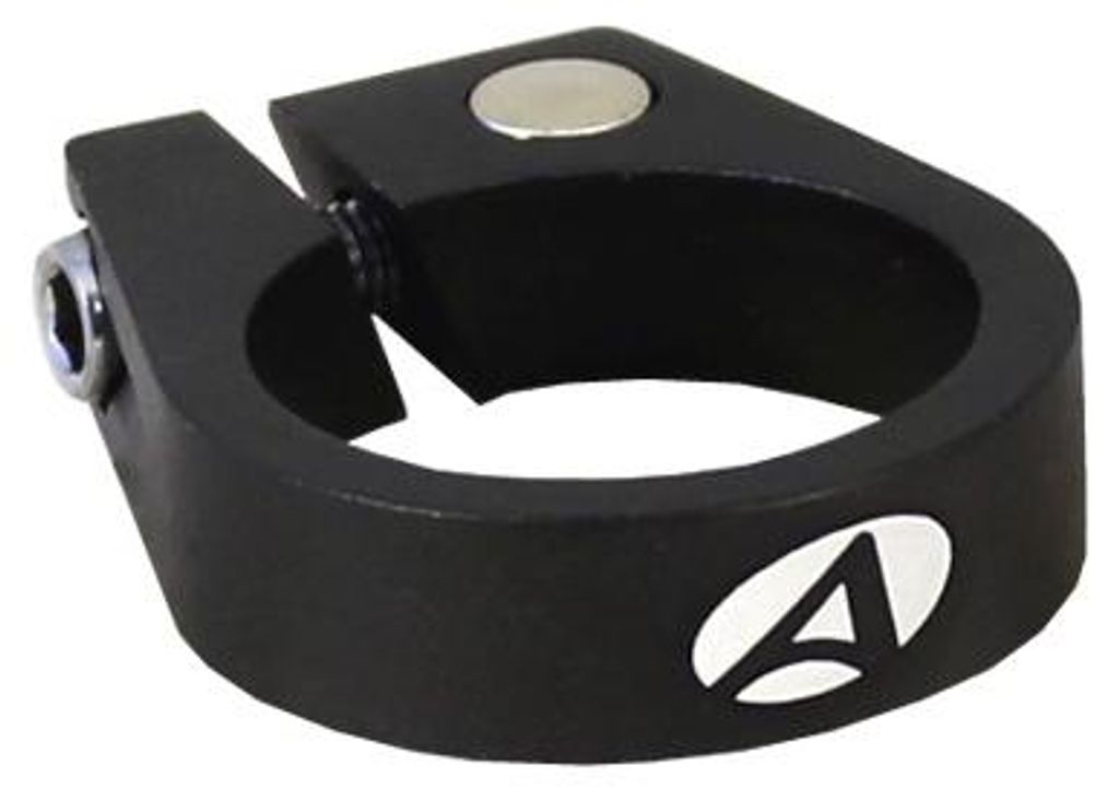 Fahrrad Sattelklemme ACO-A205 31,8 mm Klemmring Schraube AL6061 schwarz