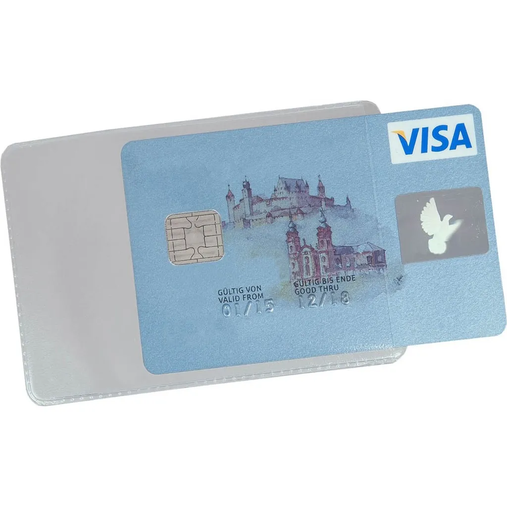 Rangement carte de crédit et fidélité EICHNER étui souple 90 x 59 mm