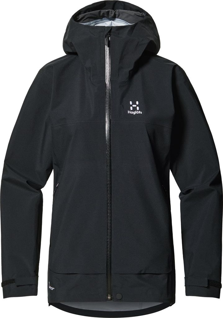 Haglöfs Front Proof Jacket Damen Regenjacke schwarz S