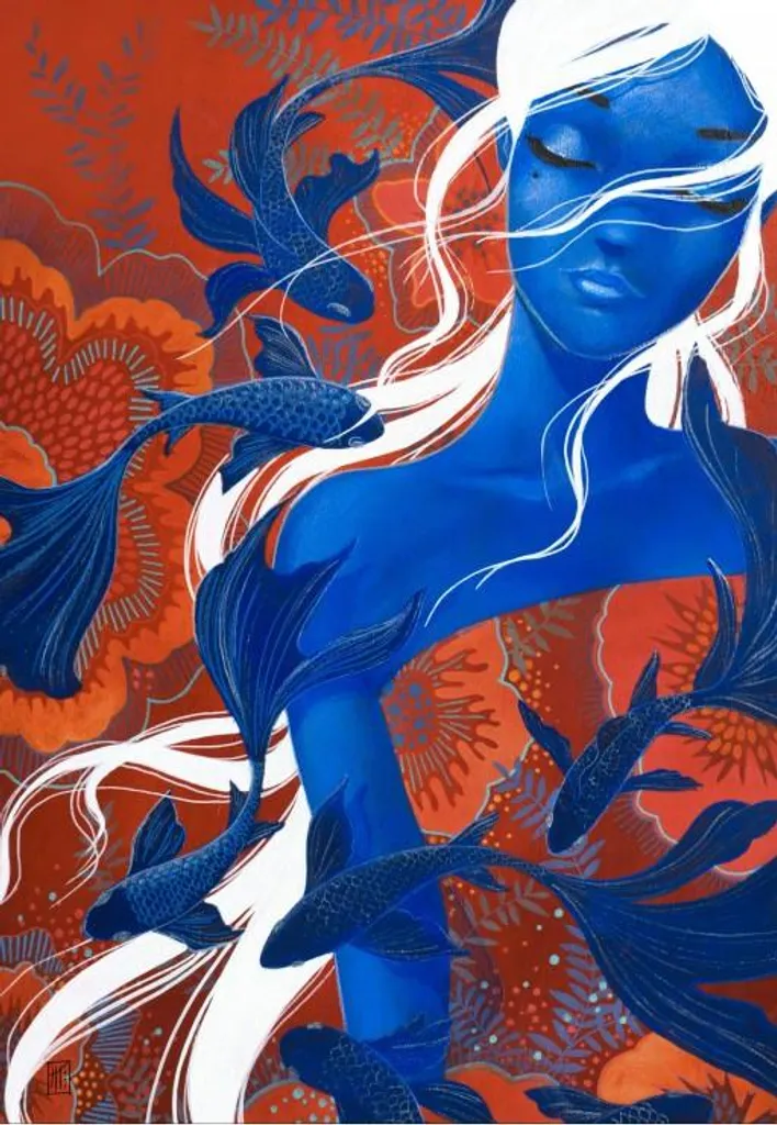 Puzzle 1000 pièces Fish Power Grafika - Grand jeu de société créatif