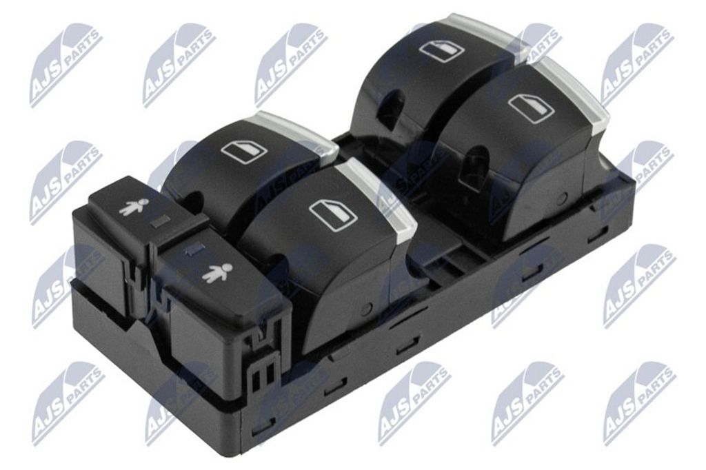 NTY EWS-AU-066 Fensterheberschalter für AUDI Q7 (4LB) Vorne Produktbild 