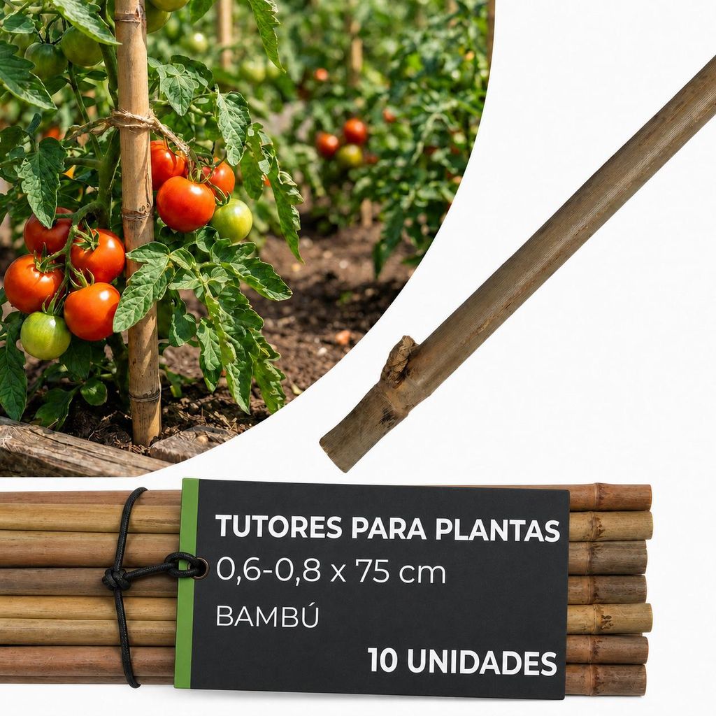 Tutor para plantas Garden KBT 750/6-8 mm, bambú, paquete de Imagen del producto 
