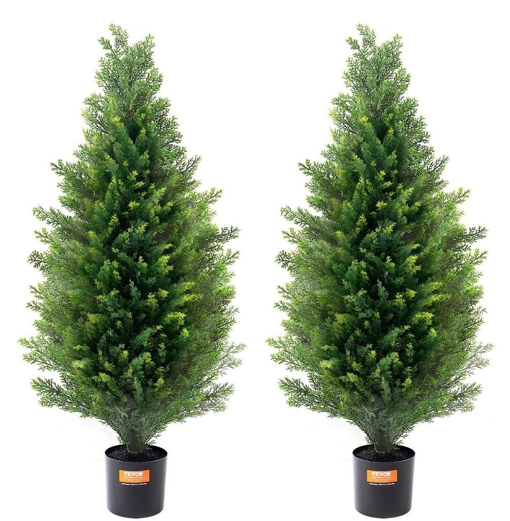 VEVOR Künstliche Zeder, 91,4 cm hoch (2 Stück), mit Produktbild 