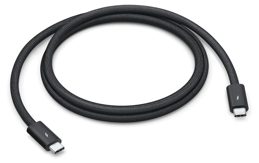 Apple MC9C4ZM/A Cavo Thunderbolt 1 m 120 Gbit/s Nero Immagine del prodotto 
