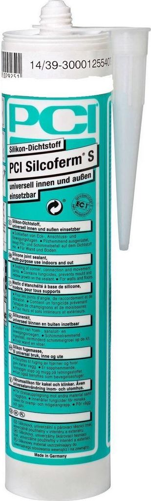 PCI Silcoferm S Silikon 310ml innen & außen Nr. 40 schwarz Produktbild 