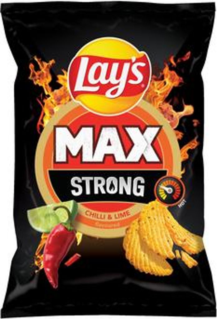 Lay's Max Strong Chilli&Lime 190g Zdjęcie produktu 