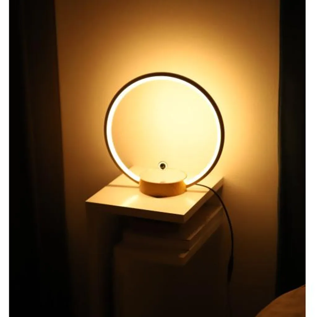 Lampe design CIRCLO bois à lévitation - Éclairage LED flottant unique