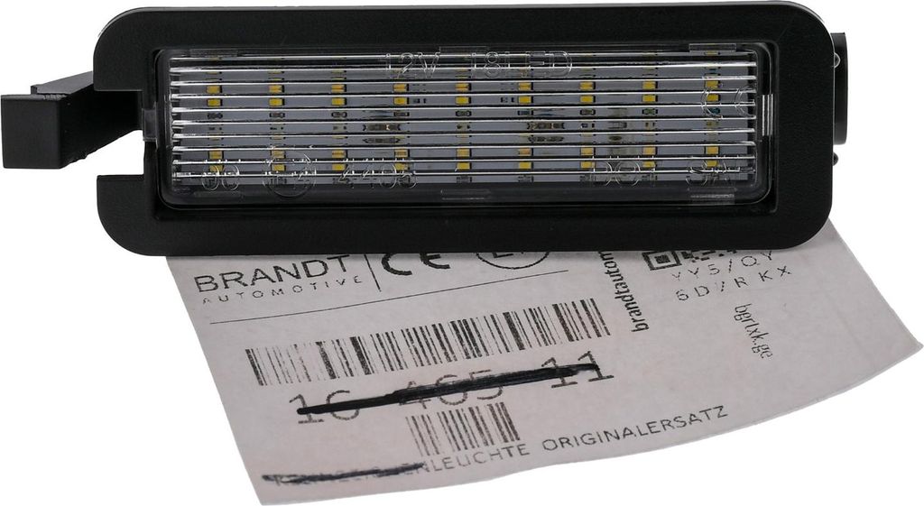 BRANDT Kennzeichenleuchte LED kompatibel mit Chrysler 300 II AB15 Pacifica / Voyager II RU Dodge Challenger III AB15 Charger VII LD AB15 Ram 1500 V...