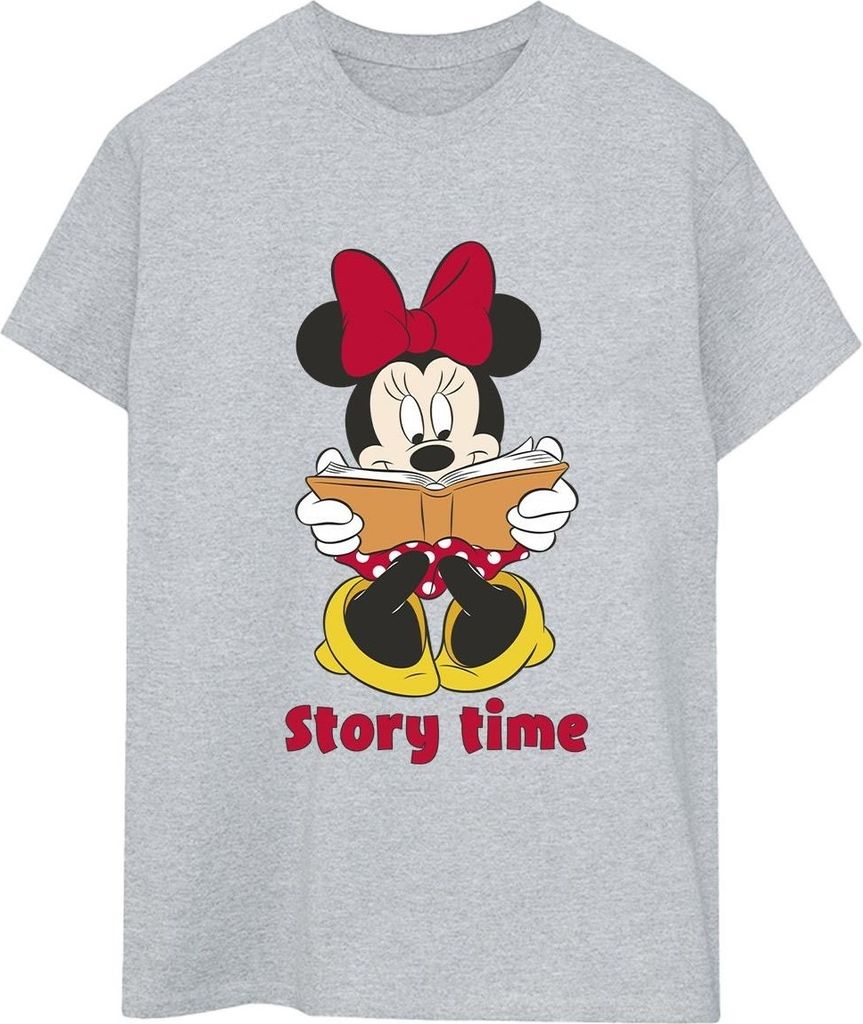 Disney - "Story Time" T-Shirt für Damen BI48683 (XXL) (Grau)