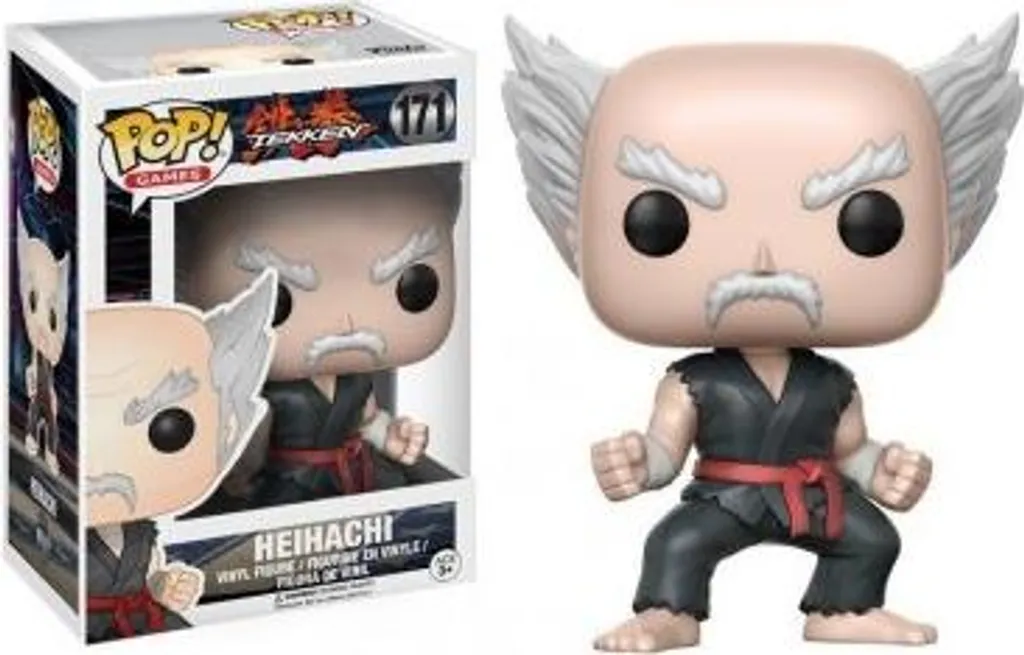 Funko POP Games Tekken Heihachi Cadeau Idéal pour Setup Gaming et Bureau