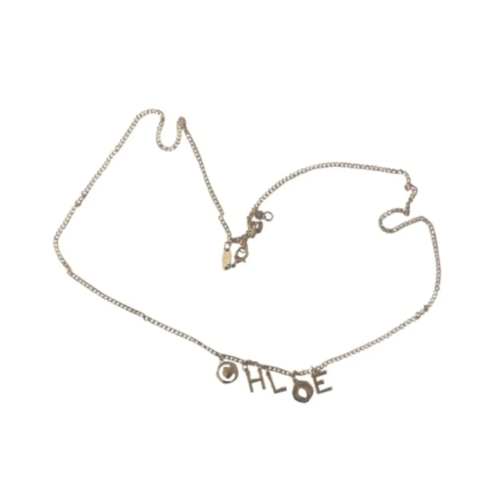 Collier Chloé doré hypoallergénique - Fini l'oxydation avec ce bijou Gold