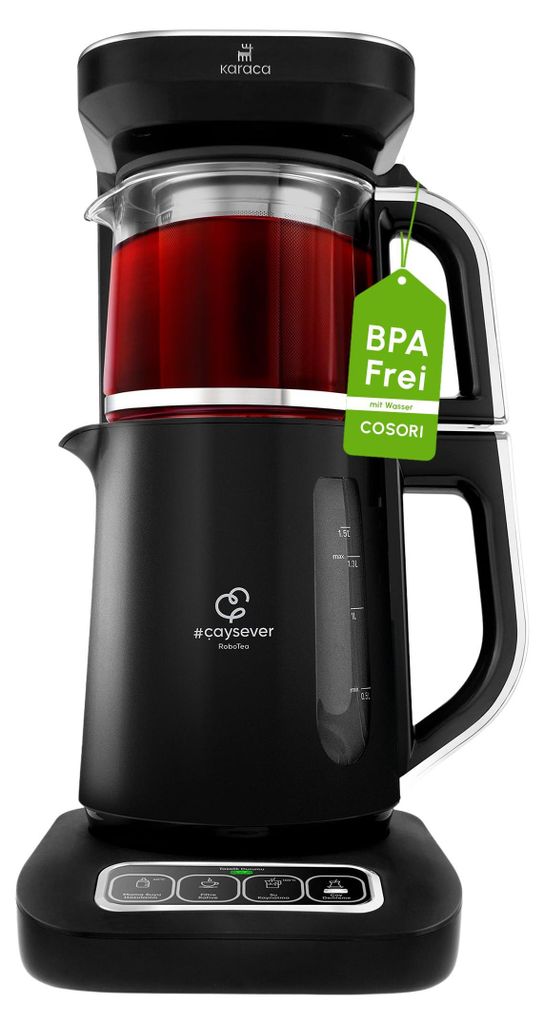 Karaca Robotea Pro 4 in 1, Schwarz, Chrom, Glas, Glas, 2,3 Produktbild 