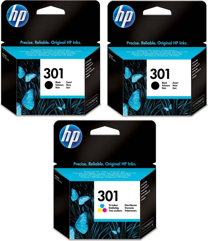 Cartuccia d'inchiostro Hewlett Packard n. 301 Immagine del prodotto 